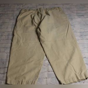 Jimmy'Z Vintage XL Khaki Elastic Back Capris